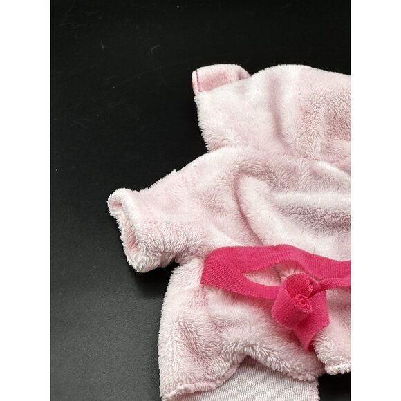 Cabbage Patch Kids Bubble n Bath Tiny Newborn Pink Pig Bathrobe Robe 2017 VHTF - Picture 11 of 16